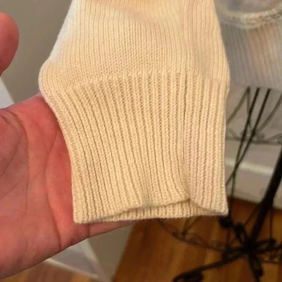 Lauren Ralph Lauren Gold Cardigan Sweater-SZ S - Picture 7 of 9